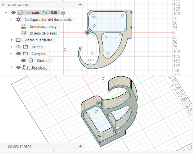 Vistas del Modelo — Árbol de Navegación